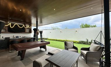 CASA EN RENTA EN EL MOLINO RESIDENCIAL & GOLF LEÓN, GTO ZONA NORTE.CON DOBLE ALTURA EN SALA.