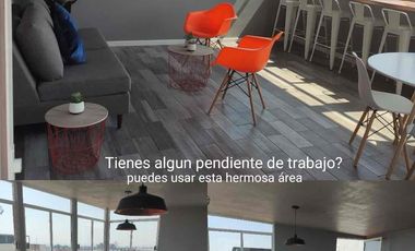 SE RENTA MODERNO Y AMPLIO DEPARTAMENTO CON AMENIDADES COMO ELEVADOR, ALBERCA, GYM Y COWORKING EN CUAUTLANCINGO, PUEBLA