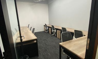 Kantor Furnished Di The Plaza  Thamrin 4 Pax Dekat MRT