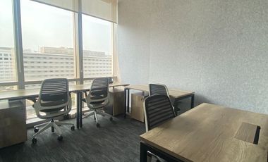 Kantor Furnished Di The Plaza  Thamrin 4 Pax Dekat MRT