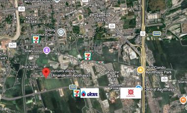 Single-Storey Corner House for Sale in Ayutthaya City  Near Central Ayutthaya – Ayutthaya City Park  Brand-new, Move-in Ready, Fully Furnished