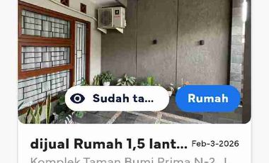 DIJUAL cepat RUMAH, di Perumahan Taman Bumi prima, cibabat, cimahi