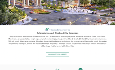 Charlotte CitraLand City Kedamean Gresik (Redefine Modern Collonial) - Subsidi DP 5%