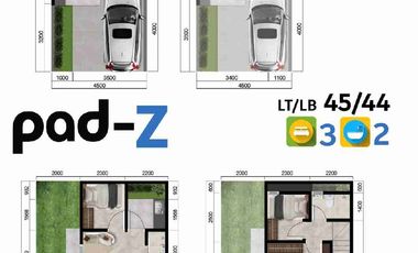 Pad HOME PAD-Z Graha Raya Rumah 2 Lanti DP 0%