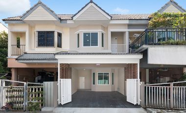 ทาวน์โฮม 2 ชั้น รีโนเวทใหม่ หมู่บ้านพิมลกาญจน์ แจ้งวัฒนะ เลียบคลองประปา-ใกล้เมืองทองธานี