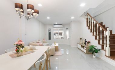 ทาวน์โฮม 2 ชั้น รีโนเวทใหม่ หมู่บ้านพิมลกาญจน์ แจ้งวัฒนะ เลียบคลองประปา-ใกล้เมืองทองธานี
