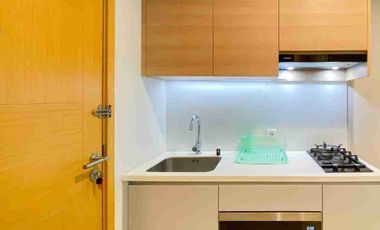 dijual apartement studio semi furnish lokasi strategis dekat pusat perbelanjaan di senin jakarta pusat