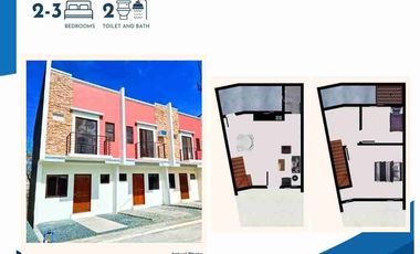 Townhouse for sale in Marimel Subdivision, Lambakin, Marilao, Bulacan
