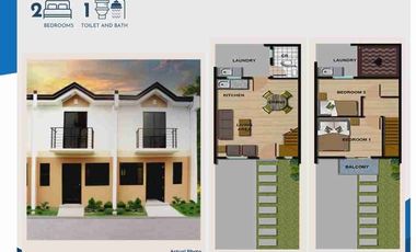 Townhouse for sale in Lambakin Road, Villa Dulalia, Lambakin, Marilao, Bulacan