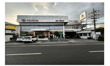 Dijual Via Lelang Ex Showroom Toyota Jalan Jenggolo Pucang Sidoarjo
