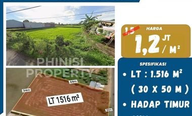 Tanah dijual di Bonto Lebang, Galesong Utara, Takalar, Pakkabba, Sulawesi Selatan