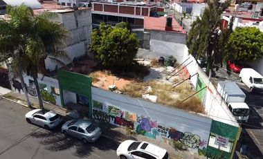 TERRENO EN RENTA EN ESQUINA. CHAPULTEPEC NORTE