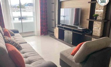 SOLÍS ALQUILA DEPARTAMENTO AMOBLADO EN RESIDENCIAL PRADERAS PARK, CAJAMARCA.