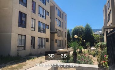 Departamento 3D/2B en Condominio Los Libertadores