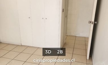 Departamento 3D/2B en Condominio Los Libertadores