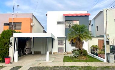 En Manta se Alquila Casa Remodelada de 3 Dormitiorios. Sector Sur-Urbanizacion Ciudad del Sol