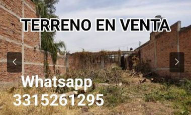 TERRENO EN VENTA EL SALTO JUANACATLAN