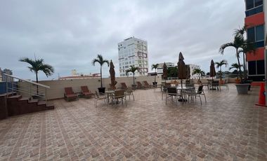 SAN LORENZO: ACOGEDOR DEPARTAMENTO FRENTE AL MAR CON PISCINA