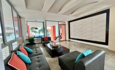 SAN LORENZO: ACOGEDOR DEPARTAMENTO FRENTE AL MAR CON PISCINA