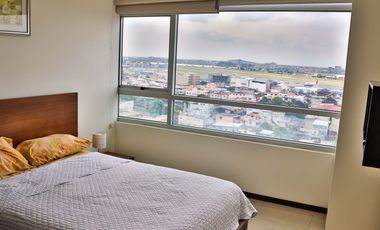 En alquiler cómodo departamento de dos dormitorios, totalmente amoblado.