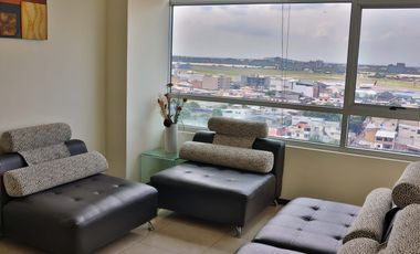 En alquiler cómodo departamento de dos dormitorios, totalmente amoblado.