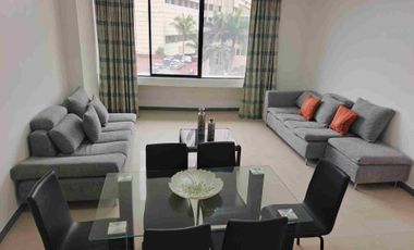 Venta de amplia Suite full amoblada en Torre I Hilton Colón 3 piso cerca Mall del Sol