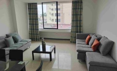 Venta de amplia Suite full amoblada en Torre I Hilton Colón 3 piso cerca Mall del Sol