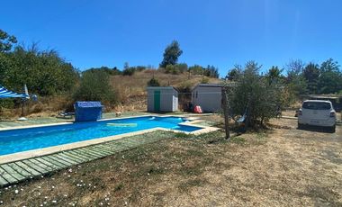 Parcela 5.000 m² + Casa 300 m² con Piscina. Colliguay - Chillán