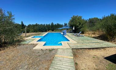 Parcela 5.000 m² + Casa 300 m² con Piscina. Colliguay - Chillán