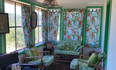 Parcela 5.000 m² + Casa 300 m² con Piscina. Colliguay - Chillán