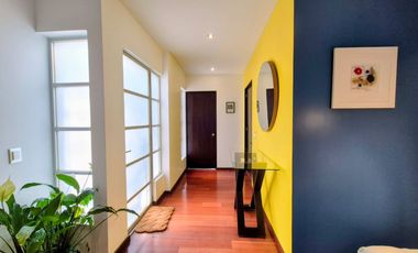 RENTA PENTHOUSE CON ROOF GARDEN PRIVADO Y AMUEBLADO EN NUEVO LEON CONDESA