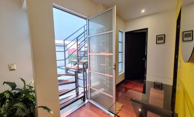 RENTA PENTHOUSE CON ROOF GARDEN PRIVADO Y AMUEBLADO EN NUEVO LEON CONDESA