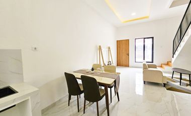DIjual Rumah Modern Minimalis Semi-Furnished Harapan Indah
