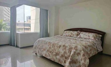 Torre Hilton Colon Guayaquil,  venta suite amoblada con parqieo