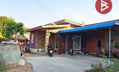 ขายบ้านเดี่ยวชั้นเดี่ยว เนื้อที่ 1 งาน 22.2 ตร.วา พยุหะคีรี นครสวรรค์