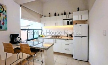 Loma Dorada. RENTA - Departamento amueblado de 1 recámara