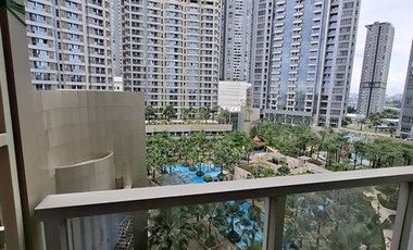 Disewakan 1BR Taman Anggrek Residences – Furnished Minimalis, View Pool Garden, Dekat Hublife TA & Central Park Mall Pullman