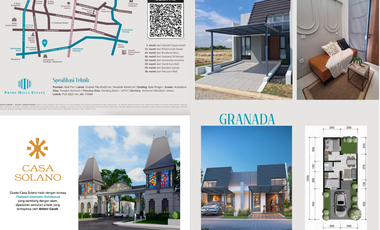 Casa Solano Prime Hills Estate Kedamean Gresik (The Colorful Spirit of Spain) - DP 47 Jt