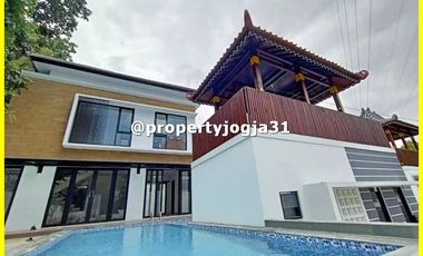 Villa Furnish di Bangunjiwo Bantul 15 Menit Alun Alun Jogja