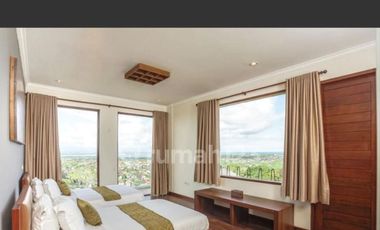 For Lease Monthly or Yearly Luxury Modern Villa With Big Stunning Pool And Sea View 3 Floor In Goa Gong, Jimbaran.