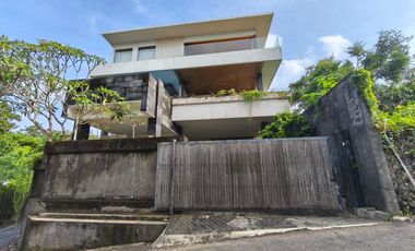 For Lease Monthly or Yearly Luxury Modern Villa With Big Stunning Pool And Sea View 3 Floor In Goa Gong, Jimbaran.