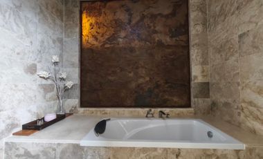 For Lease Monthly or Yearly Luxury Modern Villa With Big Stunning Pool And Sea View 3 Floor In Goa Gong, Jimbaran.