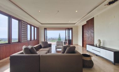 For Lease Monthly or Yearly Luxury Modern Villa With Big Stunning Pool And Sea View 3 Floor In Goa Gong, Jimbaran.