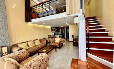 Furnished Loft Type Condominium Unit for Rent located at Tower 3 Club Ultima Residences.