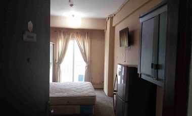 dijual BU apartemen Sunter park view, Type studio furnished lantai rendah luas 22m2