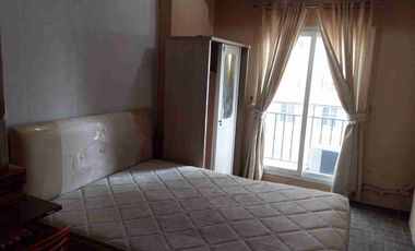 dijual BU apartemen Sunter park view, Type studio furnished lantai rendah luas 22m2