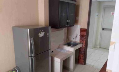 dijual BU apartemen Sunter park view, Type studio furnished lantai rendah luas 22m2