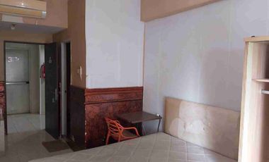dijual BU apartemen Sunter park view, Type studio furnished lantai rendah luas 22m2