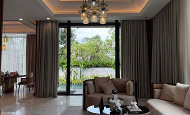 Siaphuni 3 lantai di Cimanggis Depok, Depan tol cimanggis,  Private lift dan Private Pool