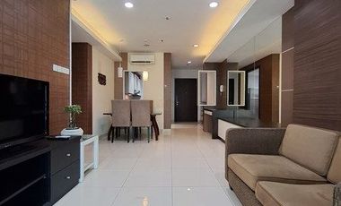 Turun Langsung ke Mall Central Park Sewa 2BR Furnished Bagus di Central Park Residence Akses Kolam Renang, Gym Dekat ke Neo Soho, Taman Anggrek & Tol